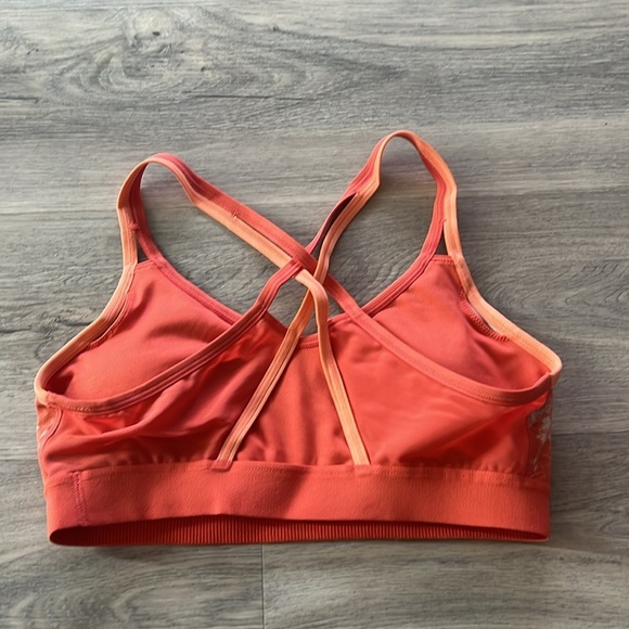 Adidas  orange strappy back bra size medium - Picture 6 of 8